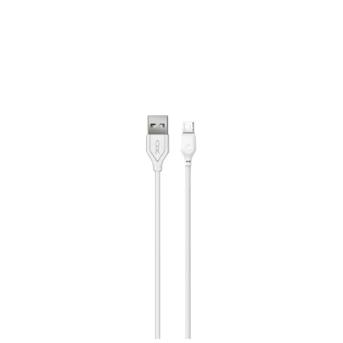 XO NB103 USB–microUSB kábel 1,0 m 2,1 A fehér