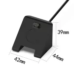 Tactical USB asztali töltő- és adatkábel Garmin készülékhez fekete (sérült csomagolás)