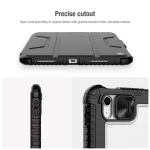 Nillkin Bumper PRO védőtok állvánnyal iPad 10.9 2022/11 2025 készülékhez zafírkék