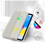 TECH-PROTECT SC PEN HYBRID tok iPad 10.9 (10/2022) és iPad 11 (11/2025) készülékekhez – Kristály ezüst