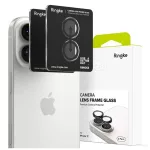 Ringke iPhone 17 készülékhez kamera keretvédő 2-es csomag fekete.