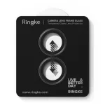 Ringke iPhone 17 készülékhez kamera keretvédő 2-es csomag fekete.