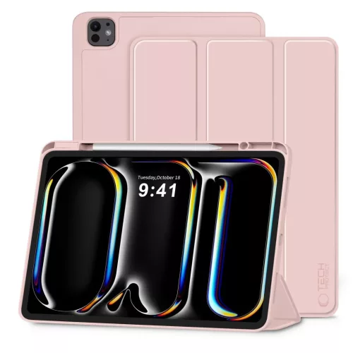 TECH-PROTECT SC PEN iPad Pro 13” (7/8/2024-2025) készülékhez rózsaszín