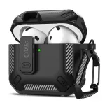 TECH-PROTECT CARBONOX APPLE AIRPODS 4 készülékhez tok fekete