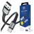 Kábel 3MK Hyper Cable N-SERIES USB-A to USB-C 1m 9V/2A 18W QC 3.0 fekete
