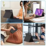 TECH-PROTECT SC Pen + Keyboard billentyűzetes tok – Lenovo Idea Tab Plus 12.1 TB-361 készülékhez – fekete