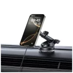 TECH-PROTECT MM15W-V4 MAGNETIC MAGSAFE műszerfal- és légbeömlő autós tartó vezeték nélküli töltő 15W fekete