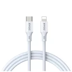 BWOO kábel USB-C – Lightning 1 m 27W ABS + TPE X283 C-L fehér