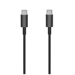 Setty USB-C–USB-C kábel 1,0 m 3A fekete