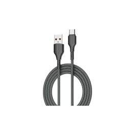 Beline kábel 25W USB-A/USB-C 2m fekete BLNCBC02