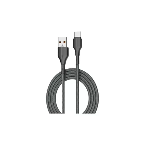 Beline kábel 25W USB-A/USB-C 2m fekete BLNCBC02