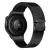 Forcell F-Design FS10 mágneses acél óraszíj Samsung Galaxy Watch készülékhez, 22 mm, fekete