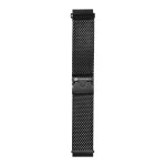 Forcell F-Design FS10 mágneses acél óraszíj Samsung Galaxy Watch készülékhez, 22 mm, fekete