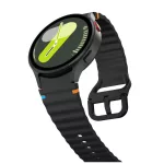 TECH-PROTECT SILICONE SPORT óra tok Samsung Galaxy Watch 4 / 5 / 5 PRO / 6 / 7 / FE készülékhez fekete