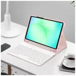 TECH-PROTECT SC PEN + KEYBOARD Samsung Galaxy Tab A9+ / A11+ Plus 11.0 (X210/X215/X216/X230/X235/X236) készülékhez rózsaszín