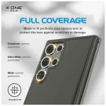 X-ONE Sapphire Camera Armor – Samsung Galaxy S23/S23 Plus készülékhez – ezüst