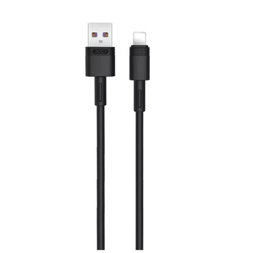 XO NB-Q166 USB–Lightning kábel 1,0 m 5A fekete