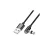 USAMS U54 mágneses szögelt kábel 1m Lightning fekete SJ444USB01 (US-SJ444)