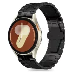 TECH-PROTECT STAINLESS LINE védőtok Samsung Galaxy Watch 4 / 5 / 5 PRO / 6 / 7 / FE készülékhez fekete