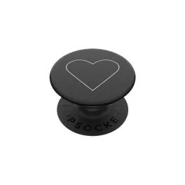   Popsockets 2 White Heart 800667 – Standard telefonfogó és állvány fekete
