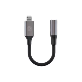   Forever audio átalakító AJL-01 Lightning–3,5 mm jack, fekete