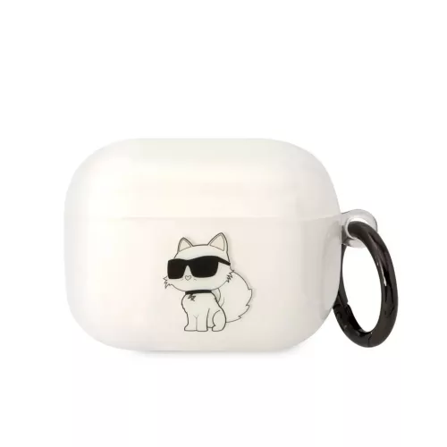 Karl Lagerfeld tok fehér KLAPHNCHTCT Airpods Pro készülékhez