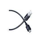 3MK Hyper Cable USB-A - Micro USB kábel 1,2m 5V 2,4A fekete