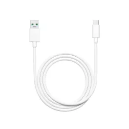   DL129 OPPO USB-C adatkábel Fast Charge 65W 1m fehér - csomagolás nélküli gyári