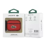 Lacoste Petit Pique Croc Logo Patch tok AirPods Pro 3 készülékhez piros