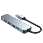 Tech-Protect VO-HUB 5in1 Adapter Szürke