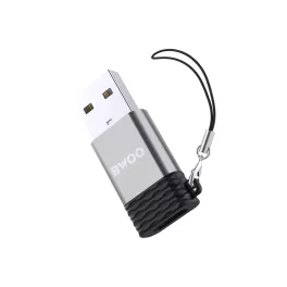 BWOO USB-C–USB OTG adapter BZ-38 szürke