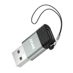 BWOO USB-C–USB OTG adapter BZ-38 szürke