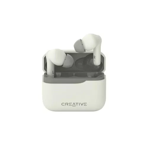 Creative Zen Air Plus vezeték nélküli fejhallgatók Bluetooth 5.3 ANC krém