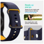 SPIGEN Nano Pop Apple Watch tok 8/9/10/11/SE készülékhez (40/41/42 MM) áfonya tengerészkék