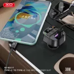 XO BCC17 FM Transzmitter Autós Töltő 30W
