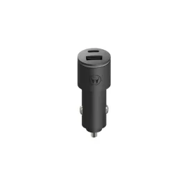   Motorola TURBOPOWER autós töltő USB+Type-C aljzat (45W, PD gyorstöltő 3.0) FEKETE (B0DJH9HFNR)