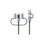 USAMS kábel 6in1 Fast Charging 60W 1.2m adatkábel digital display alumínium ötvözet Sufeng SJ71 Series