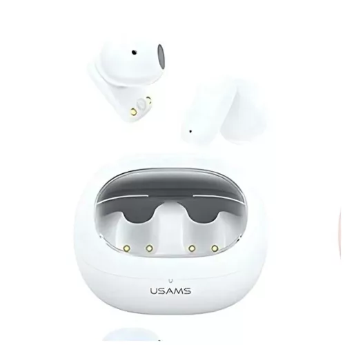 USAMS Bluetooth 5.3 TWSTD Series vezeték nélküli fejhallgatók BHUTD01 (TD22) fehér