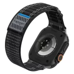 SPIGEN WBF0 óraszíj Apple Watch 8 / 9 / 10 / 11 / SE / Ultra készülékhez (44 / 45 / 46 / 49 MM) fekete