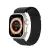 DUX DUCIS GS nylon szíj Apple Watch 42/44/45/49 mm készülékhez, fekete