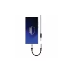 3MK USB-C adapter – Jack 3,5 mm DAC fekete