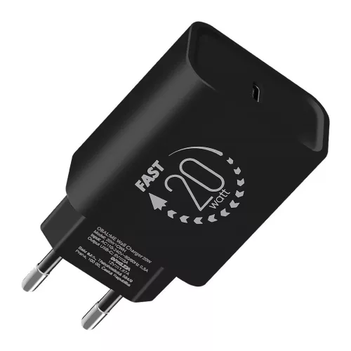 OBAL:ME fali töltő USB-C 20W fekete