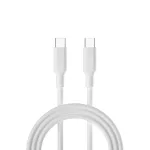 Forever újrahasznosított USB-C–USB-C kábel 1,5 m 3A KR15-CC-00 fehér