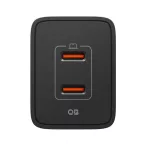 SPIGEN ESSENTIAL EE472EU 2-PORT NETWORK CHARGER 47W fekete