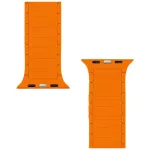 Tactical MagBand Apple Watch 42/44/45/46/49 készülékhez, szürke/narancssárga