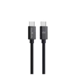 Maxlife MXUC-12 USB-C–USB-C kábel, 1,0 m, 60 W, fekete