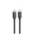 Maxlife MXUC-12 USB-C–USB-C kábel, 1,0 m, 60 W, fekete