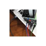 USAMS Fonott kábel U26 4in1 1,2 m 2A Gyors töltés (2x lightning/microUSB/USB-C)