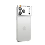 SPIGEN OPTIK PRO XL GLAS.TR EZ FIT kamera védő iPhone 17 Pro készülékhez ezüst