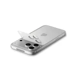 SPIGEN OPTIK PRO XL GLAS.TR EZ FIT kamera védő iPhone 17 Pro készülékhez ezüst